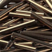25mm Bugle Bead - Bronze - 8gm Bag