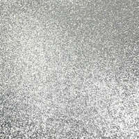 Silver Glitter Fabric