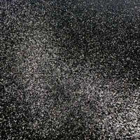 Black Glitter Fabric