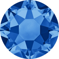 Pack of 144 - 2078 - SS20 (4.60 - 4.80mm) - Sapphire A HF (206) - Xirius Rose Hot Fix Flat Back Crystal 