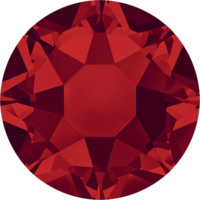 Pack of 144 - 2078 - SS20 (4.60 - 4.80mm) - Light Siam A HF (227) - Xirius Rose Hot Fix Flat Back Crystal