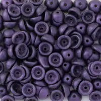 Metallic Suede - Purple Teacup 4 x 2mm - 79021