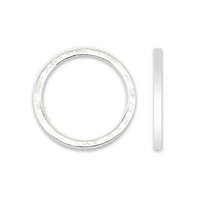 12mm Round Quick Links - Silver Plated - 314B-310