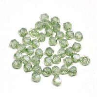 4mm x 3.6mm Crystal Mint Luster - 00030-14457 - MC Rondelle Beads - 451 69 302
