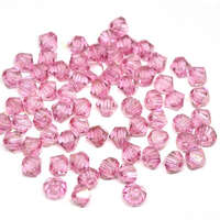 4mm x 3.6mm Crystal Red Luster - 00030-14495 - MC Rondelle Beads - 451 69 302