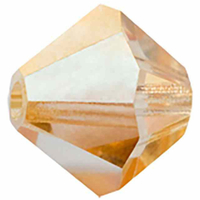 4mm x 3.6mm Crystal Blond Flare - 00030BDF - MC Rondelle Beads - 451 69 302