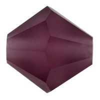 4mm x 3.6mm Amethyst MATT - 20050MATT - MC Rondelle Beads - 451 69 302