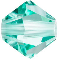 4mm x 3.6mm Caribbean Sea - 50005 - MC Rondelle Beads - 451 69 302