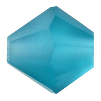 4mm x 3.6mm Indicolite MATT - 60100MATT - MC Rondelle Beads - 451 69 302