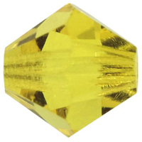 4mm x 3.6mm Citrine - 80310 - MC Rondelle Beads - 451 69 302