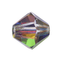 6mm x 5.7mm Crystal Vitrail Medium - 00030VM - MC Rondelle Beads - 451 69 302