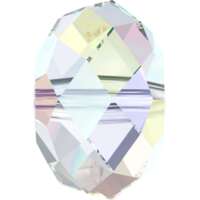 5040 - 12mm - Crystal AB (001 AB) - Briolette Crystal Bead