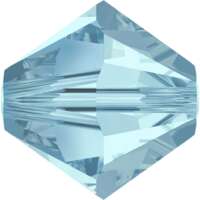 5328 - 4mm - Aquamarine (202) - Bicone Xilion Crystal Bead