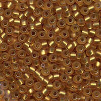 Miyuki 6/0 Rocaille Bead - 6-94F - Silver Lined Dark Gold