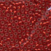 Miyuki 6/0 Rocaille Bead - 6-90010F - Matte Flame Red