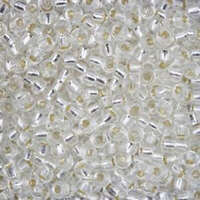Miyuki 6/0 Rocaille Bead - 6-9131S - Silver Lined Crystal