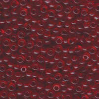 Miyuki 6/0 Rocaille Bead - 6-9140D - Transparent Red Orange