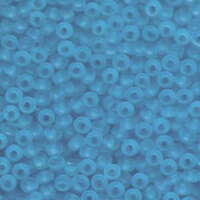Miyuki 6/0 Rocaille Bead - 6-9148F - Matte Transparent Aqua