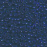Miyuki 6/0 Rocaille Bead - 6-9149F - Matte Transparent Capri Blue