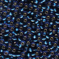 Miyuki 6/0 Rocaille Bead - 6-9149S - Silver Lined Capri Blue
