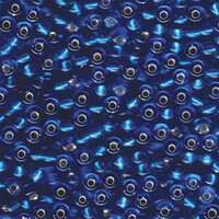 Miyuki 6/0 Rocaille Bead - 6-9150S - Silver Lined Sapphire