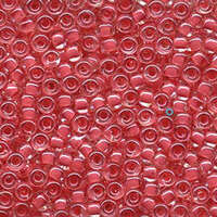 Miyuki 6/0 Rocaille Bead - 6-9204 - Coral Lined Crystal