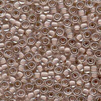 Miyuki 6/0 Rocaille Bead - 6-9215 - Blush Lined Crystal