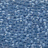 Miyuki 6/0 Rocaille Bead - 6-9221 - Sky Blue Lined Crystal