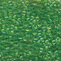 Miyuki 6/0 Rocaille Bead - 6-9228 - Light Green Lined Crystal