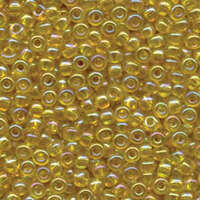 Miyuki 6/0 Rocaille Bead - 6-9252 - Transparent Yellow AB