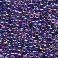 Miyuki 6/0 Rocaille Bead - 6-9274 - Amethyst Lined Crystal AB