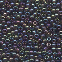 Miyuki 6/0 Rocaille Bead - 6-9296 - Transparent Root Beer AB