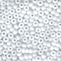 Miyuki 6/0 Rocaille Bead - 6-9402F - Matte Opaque White