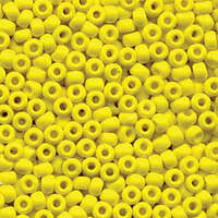Miyuki 6/0 Rocaille Bead - 6-9404F - Matte Opaque Yellow