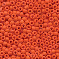 Miyuki 6/0 Rocaille Bead - 6-9406F - Matte Opaque Orange