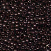 Miyuki 6/0 Rocaille Bead - 6-9409 - Opaque Chocolate Brown