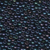 Miyuki 6/0 Rocaille Bead - 6-9452 - Metallic Dark Blue Iris