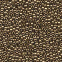 Miyuki 6/0 Rocaille Bead - 6-9457L - Metallic Light Bronze