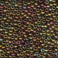 Miyuki 6/0 Rocaille Bead - 6-9462 - Metallic Gold Iris
