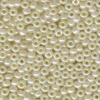 Miyuki 6/0 Rocaille Bead - 6-9527 - Butter Cream Ceylon