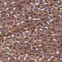 Miyuki 6/0 Rocaille Bead - 6-91023 - Silver Lined Light Blush AB