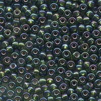 Miyuki 6/0 Rocaille Bead - 6-91026 - Silver Lined Olive AB