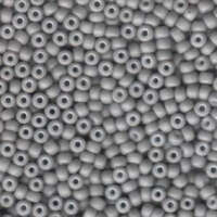 Miyuki 6/0 Rocaille Bead - 6-91240 - Matte Opaque Grey