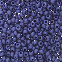 Miyuki 6/0 Rocaille Bead - 6-92075 - Matte Cobalt