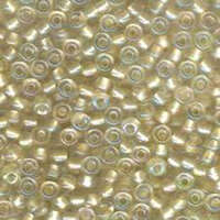Miyuki 6/0 Rocaille Bead - 6-93643 - Pearlized Crystal AB Lined Canary