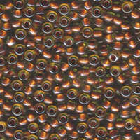 Miyuki 6/0 Rocaille Bead - 6-93805 - Pearlized Peridot Lined Copper