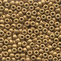 Miyuki 6/0 Rocaille Bead - 6-94202F - Matte Duracoat Galvanized Gold