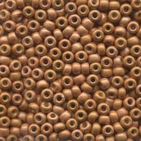 Miyuki 6/0 Rocaille Bead - 6-94203F - Matte Duracoat Galvanized Yellow Gold