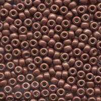 Miyuki 6/0 Rocaille Bead - 6-94212F - Matte Duracoat Galvanized Dark Berry