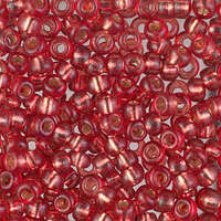 Miyuki 6/0 Rocaille Bead - 6-94265 - Duracoat Silver Lined Dyed Orange